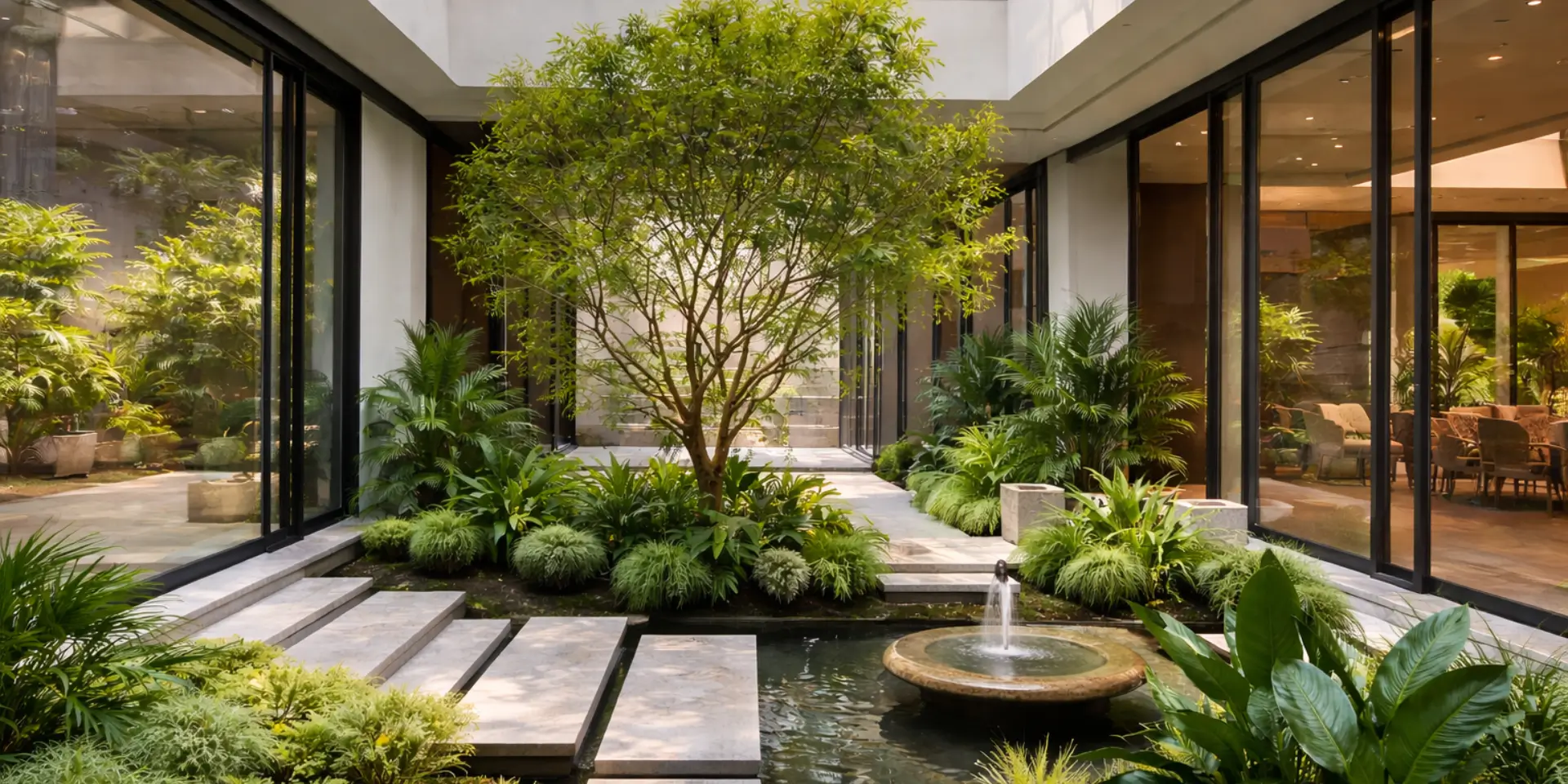 Indoor Courtyards: The Design Feature Making a Comeback in Luxury Homes